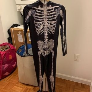 Skeleton body suit